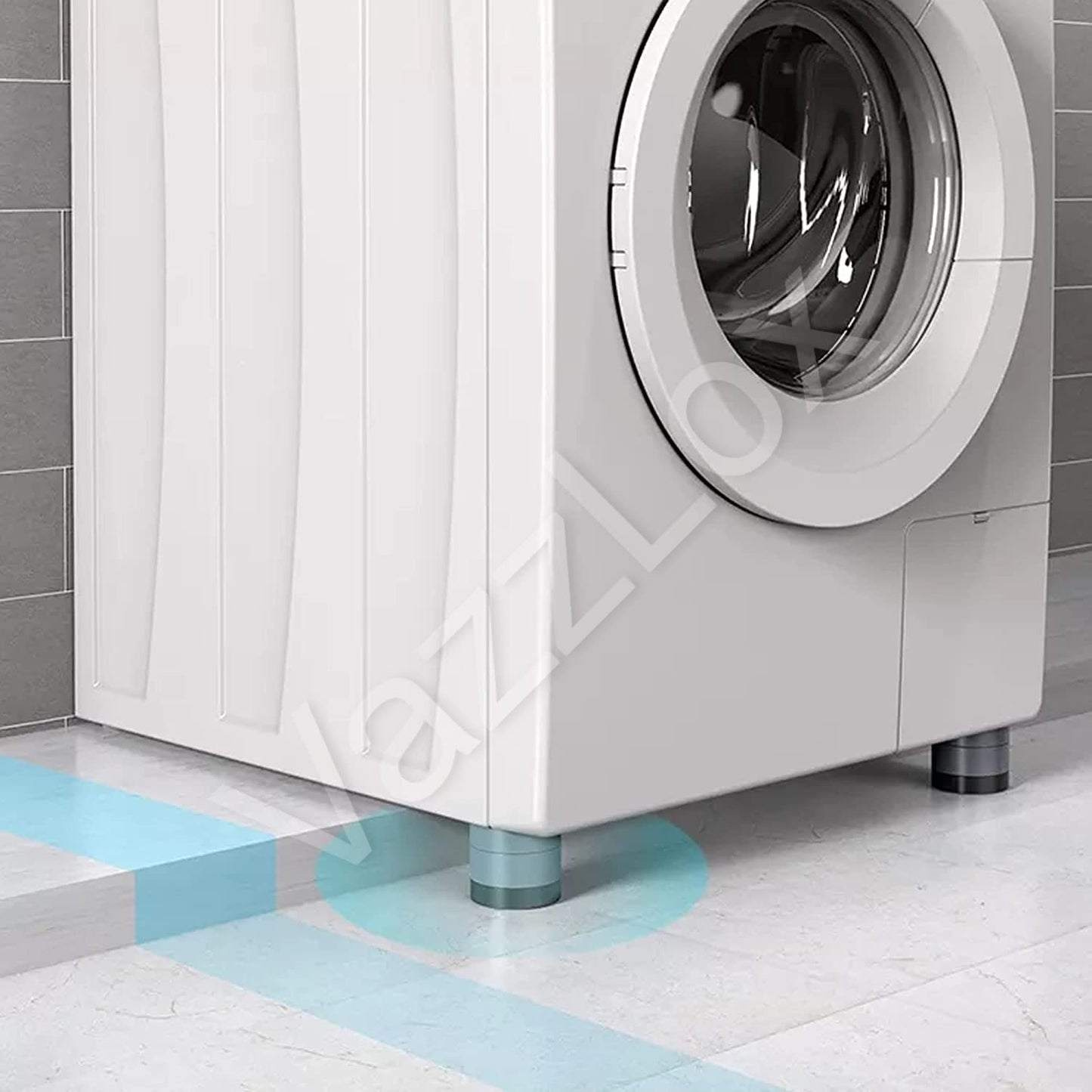 🧺🔇 Anti Vibration Pads for Washing Machine (Pack of 4)