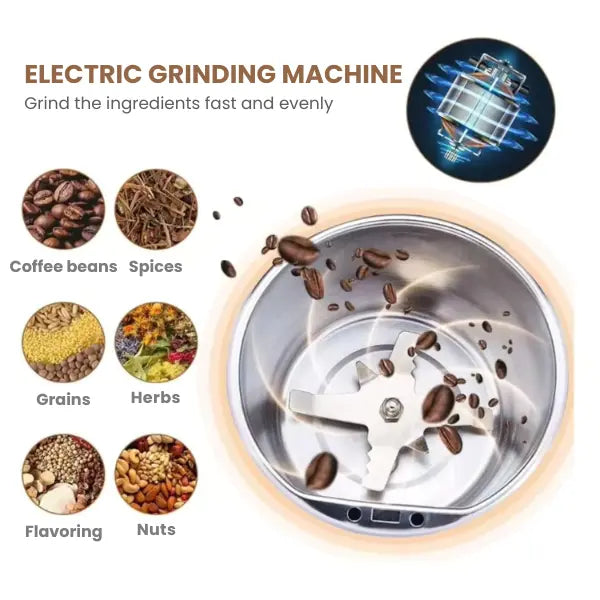 ✨ Mini Grind™ – Fresh Grounds, Perfectly Pulled | Grind Your Favourites in Seconds ✨