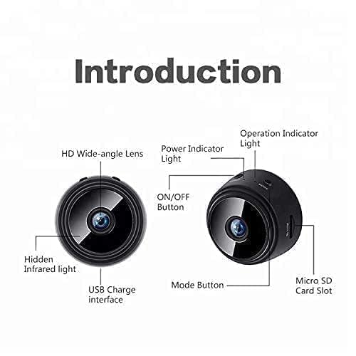 🔒 WiFi Camera Security Camera for Home & Outdoor – HD, Compact & Powerful!