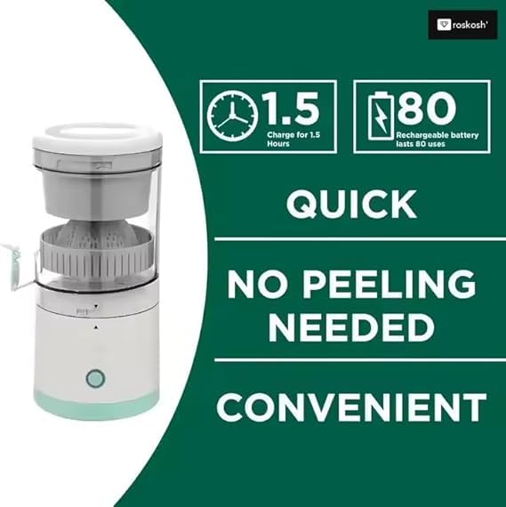 🍊 Rechargeable Electric Citrus Juicer 🧃