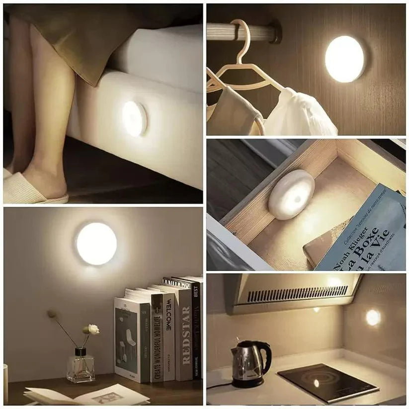 💡🏠  Wireless Motion Sensor LED Night Light ✨