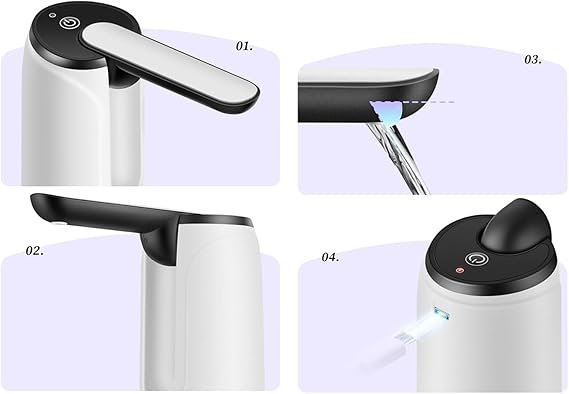 Foldable Rechargeable Water Dispenser Electric Pump