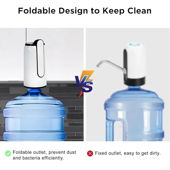 Foldable Rechargeable Water Dispenser Electric Pump