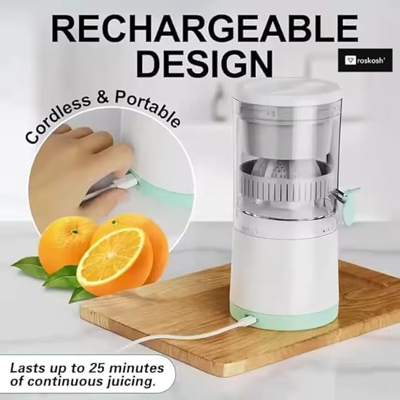 🍊 Rechargeable Electric Citrus Juicer 🧃