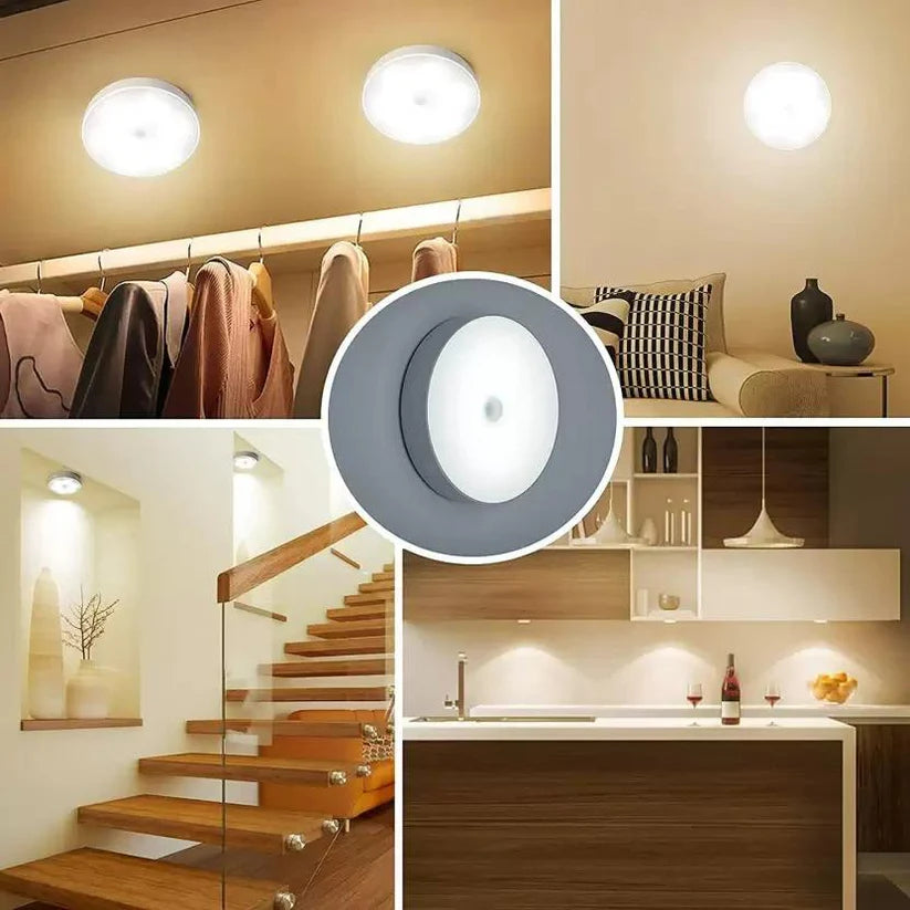 💡🏠  Wireless Motion Sensor LED Night Light ✨