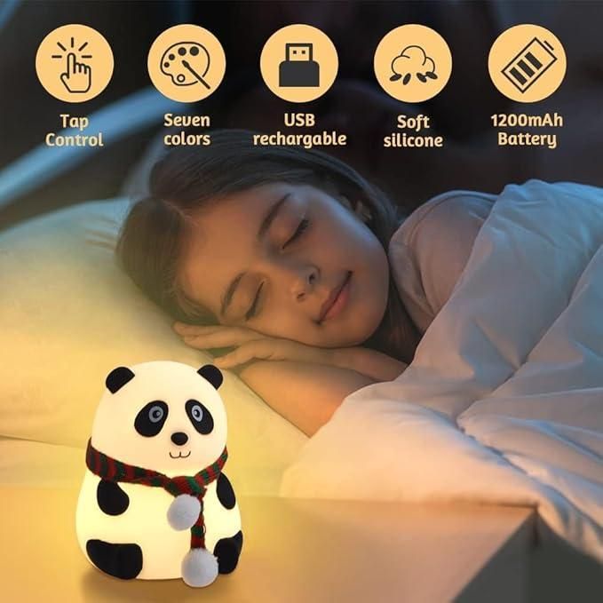 🐼💞 Cute Panda Lamp Light ✨