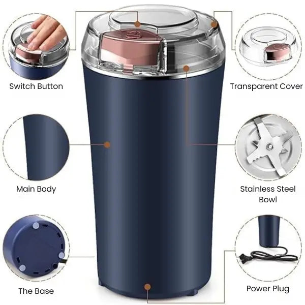 ✨ Mini Grind™ – Fresh Grounds, Perfectly Pulled | Grind Your Favourites in Seconds ✨