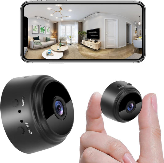 🔒 WiFi Camera Security Camera for Home & Outdoor – HD, Compact & Powerful!