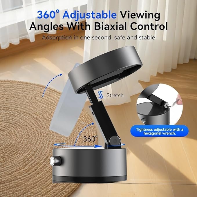 🧲🚗 Vacuum Magnetic Phone Holder 🙌