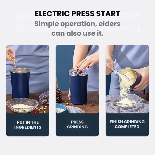 ✨ Mini Grind™ – Fresh Grounds, Perfectly Pulled | Grind Your Favourites in Seconds ✨