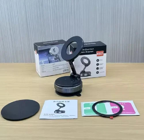🧲🚗 360° Vacuum Magnetic Phone Holder 🙌