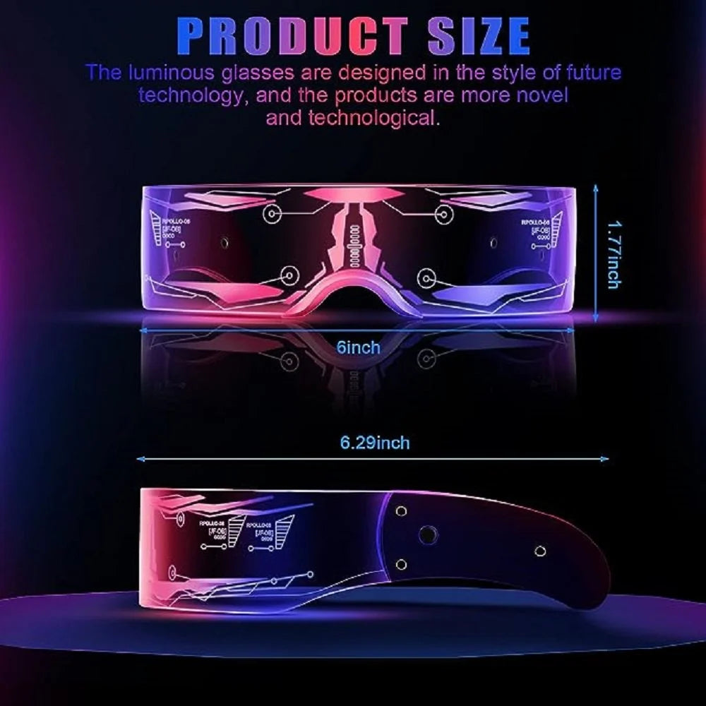 ✨ Luminous LED Glasses – Light Up the Party in Style! ✨